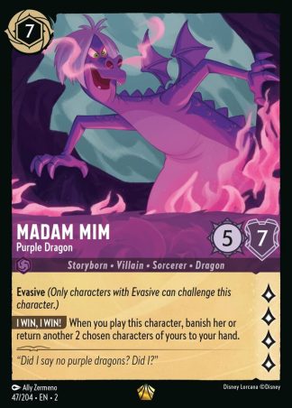 Madam Mim - Purple Dragon  ·  Rise of the Floodborn 47