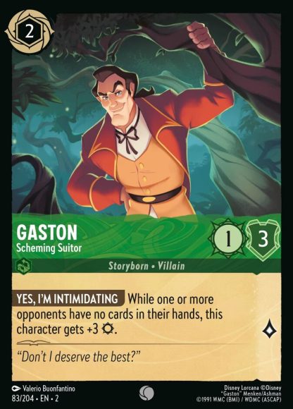 Gaston - Scheming Suitor  ·  Rise of the Floodborn 83