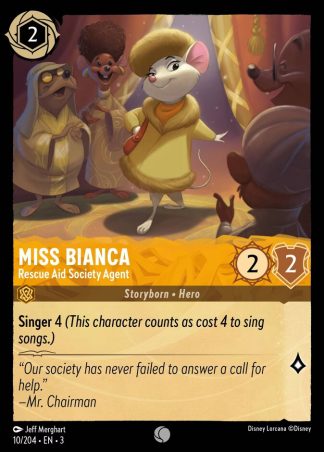 Miss Bianca - Rescue Aid Society Agent  ·  Into the Inklands 10