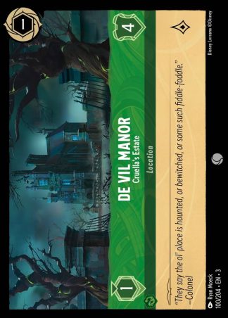 De Vil Manor - Cruella's Estate  ·  Into the Inklands 100