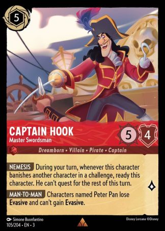 Captain Hook - Master Swordsman  ·  Into the Inklands 105