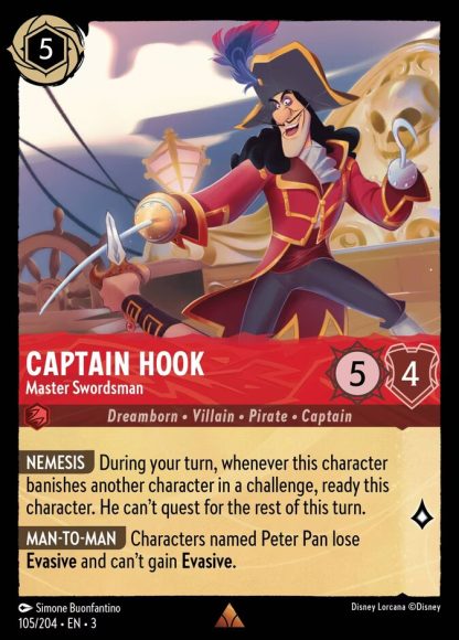 Captain Hook - Master Swordsman · Into the Inklands 105