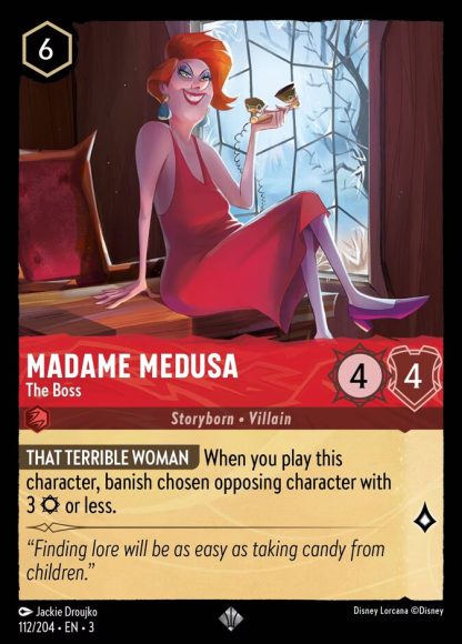 Madame Medusa - The Boss · Into the Inklands 112