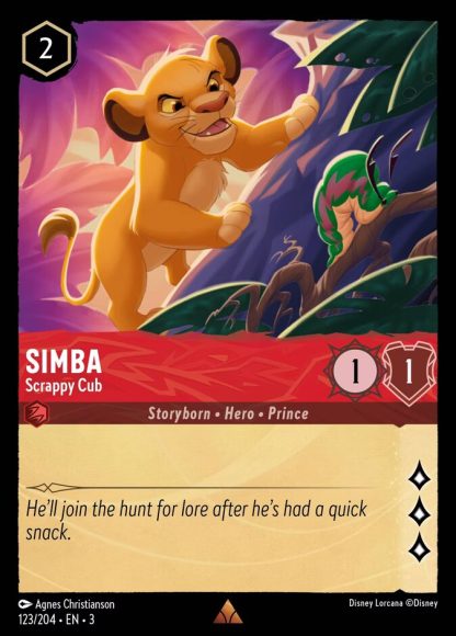 Simba - Scrappy Cub  ·  Into the Inklands 123