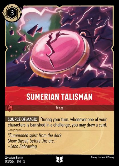 Sumerian Talisman · Into the Inklands 133