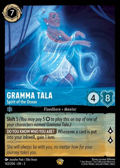 Gramma Tala - Spirit of the Ocean · Into the Inklands 143