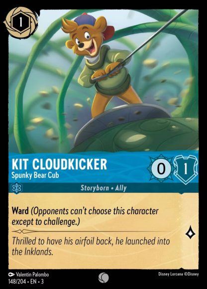 Kit Cloudkicker - Spunky Bear Cub · Into the Inklands 148