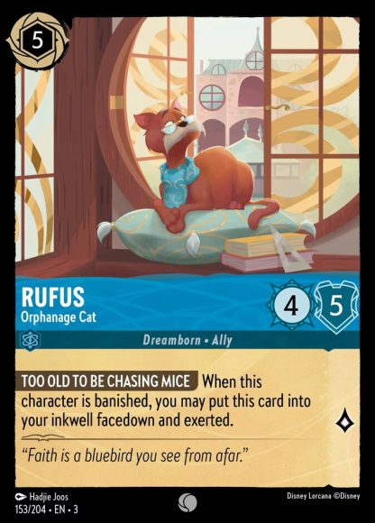 Rufus - Orphanage Cat · Into the Inklands 153