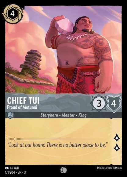 Chief Tui - Proud of Motunui  ·  Into the Inklands 171
