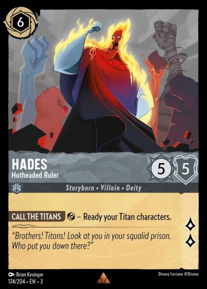 Hades - Hotheaded Ruler  ·  Into the Inklands 174