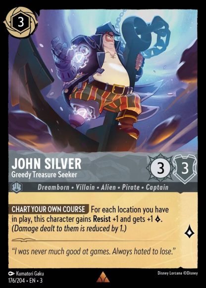 John Silver - Greedy Treasure Seeker  ·  Into the Inklands 176