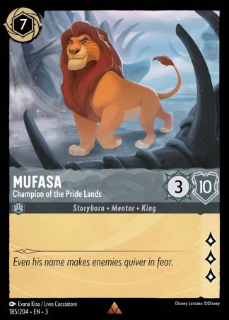 Mufasa - Champion of the Pride Lands  ·  Into the Inklands 185
