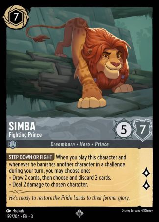 Simba - Fighting Prince  ·  Into the Inklands 192