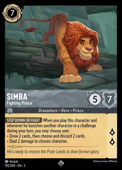 Simba - Fighting Prince · Into the Inklands 192