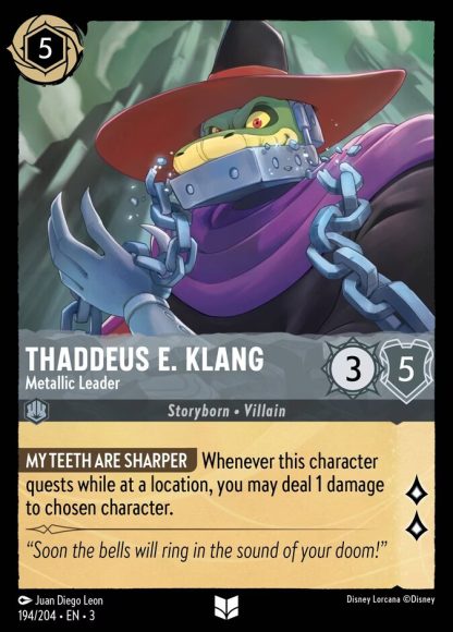 Thaddeus E. Klang - Metallic Leader · Into the Inklands 194