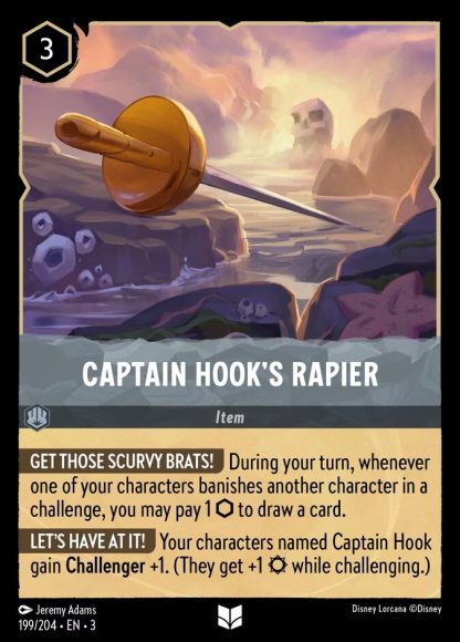 Captain Hook's Rapier  ·  Into the Inklands 199