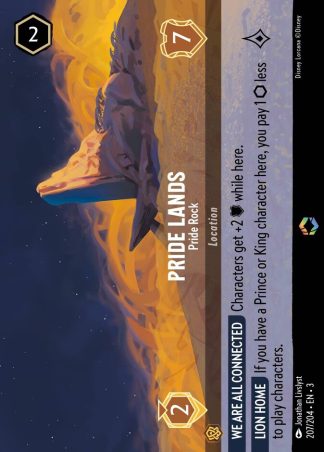 Pride Lands - Pride Rock  ·  Into the Inklands 207