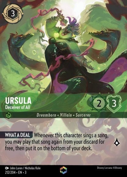 Ursula - Deceiver of All · Into the Inklands 212