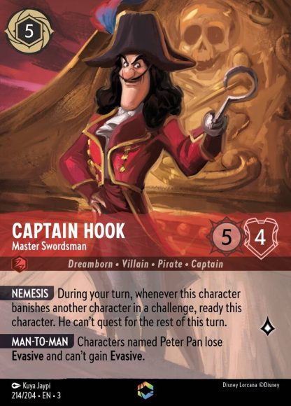 Captain Hook - Master Swordsman  ·  Into the Inklands 214
