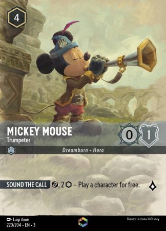Mickey Mouse - Trumpeter  ·  Into the Inklands 220
