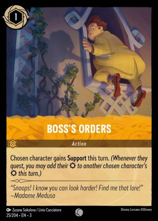 Boss's Orders  ·  Into the Inklands 25