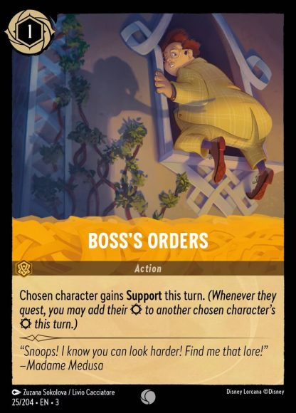 Boss's Orders  ·  Into the Inklands 25