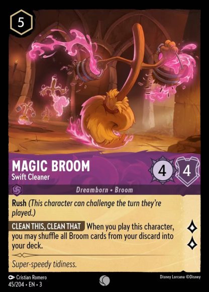 Magic Broom - Swift Cleaner · Into the Inklands 45