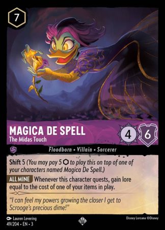 Magica De Spell - The Midas Touch  ·  Into the Inklands 49