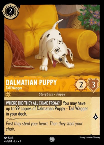 Dalmatian Puppy - Tail Wagger · Into the Inklands 4b