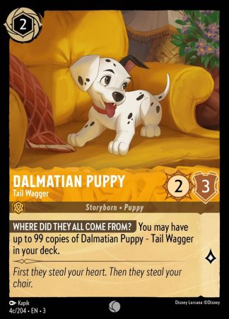 Dalmatian Puppy - Tail Wagger  ·  Into the Inklands 4c