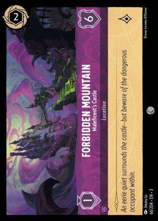 Forbidden Mountain - Maleficent's Castle  ·  Into the Inklands 66