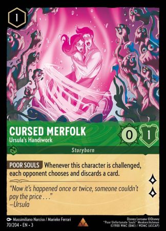 Cursed Merfolk - Ursula's Handiwork  ·  Into the Inklands 70