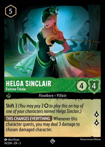Helga Sinclair - Femme Fatale · Into the Inklands 74