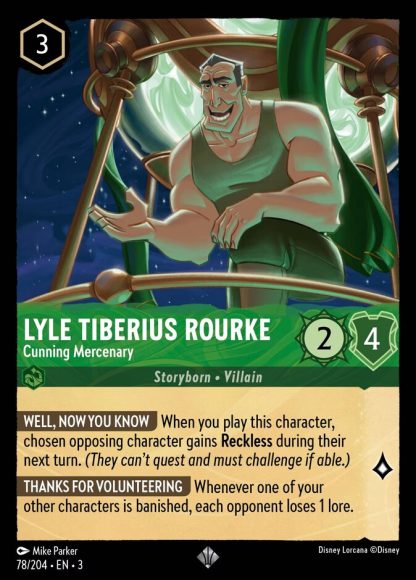 Lyle Tiberius Rourke - Cunning Mercenary · Into the Inklands 78