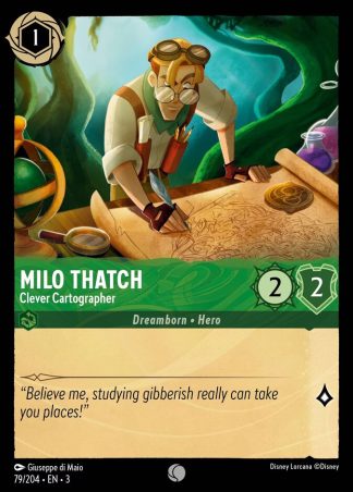 Milo Thatch - Clever Cartographer  ·  Into the Inklands 79