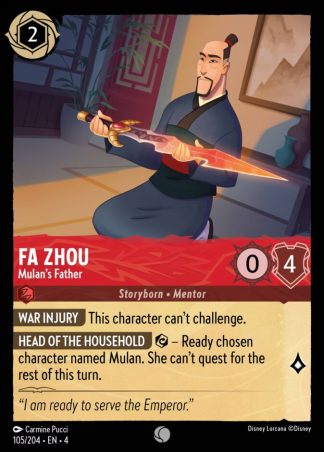 Fa Zhou - Mulan's Father  ·  Ursula's Return 105