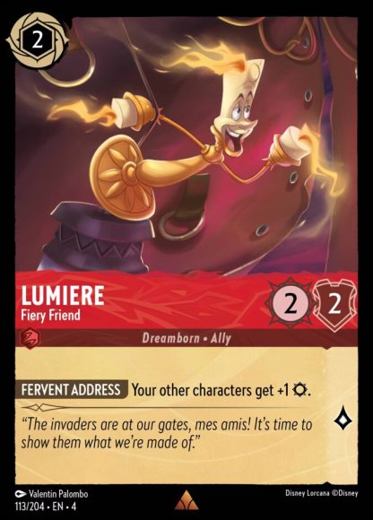 Lumiere - Fiery Friend · Ursula's Return 113