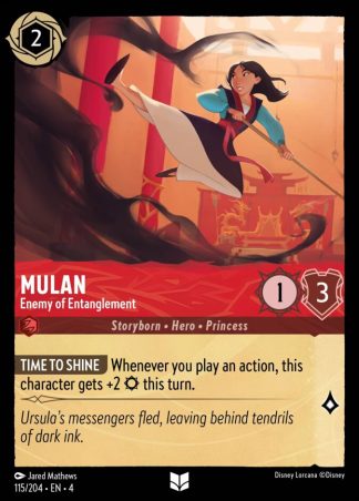 Mulan - Enemy of Entanglement  ·  Ursula's Return 115