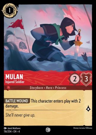Mulan - Injured Soldier  ·  Ursula's Return 116