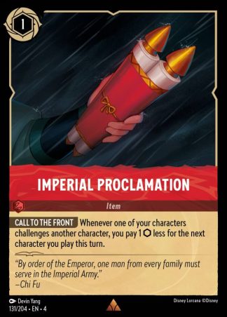 Imperial Proclamation  ·  Ursula's Return 131