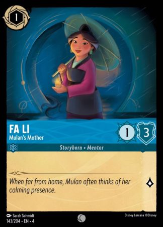 Fa Li - Mulan's Mother  ·  Ursula's Return 143