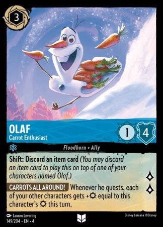 Olaf - Carrot Enthusiast  ·  Ursula's Return 149