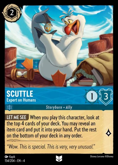 Scuttle - Expert on Humans · Ursula's Return 154