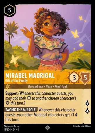 Mirabel Madrigal - Gift of the Family  ·  Ursula's Return 18 · Foil