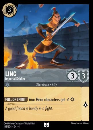 Ling - Imperial Soldier  ·  Ursula's Return 183