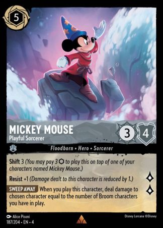 Mickey Mouse - Playful Sorcerer  ·  Ursula's Return 187