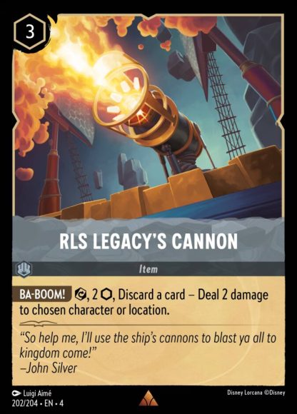 RLS Legacy's Cannon  ·  Ursula's Return 202
