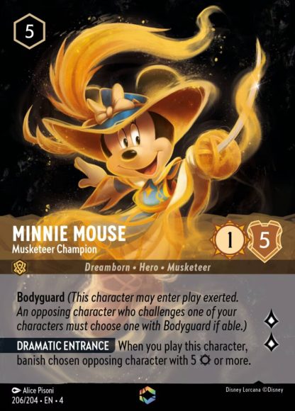 Minnie Mouse - Musketeer Champion · Ursula's Return 206