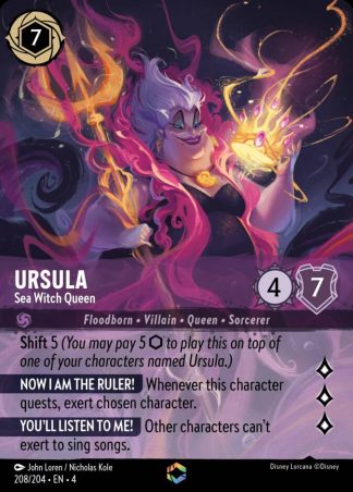Ursula - Sea Witch Queen  ·  Ursula's Return 208