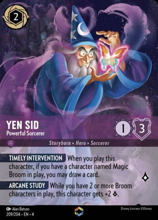 Yen Sid - Powerful Sorcerer  ·  Ursula's Return 209